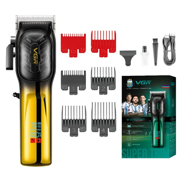 ماشین اصلاح موی سر و صورت شارژی وی جی ار مدل V-654 102058998