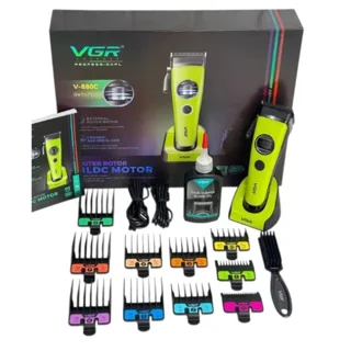 ماشین اصلاح موی سر و صورت شارژی وی جی ار مدل V-880C 102059067