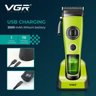ماشین اصلاح موی سر و صورت شارژی وی جی ار مدل V-880C 102059072