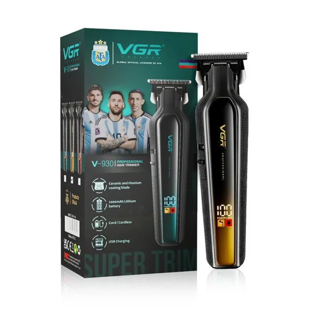 ماشین اصلاح موی سر و صورت شارژی وی جی ار مدل V-930 102059016