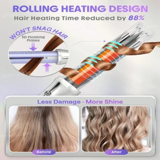 فر کننده مو شیگلم مدل One Touch Airflow Styler Pro 101801510
