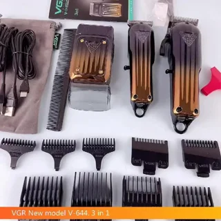 ماشین اصلاح موی سر و صورت برقی وی جی ار مدل V-644 102059112