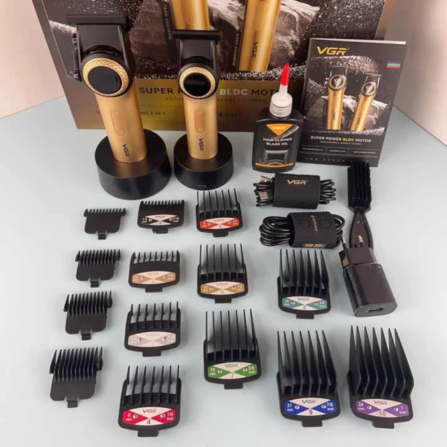 ماشین اصلاح موی سر و صورت شارژی وی جی ار مدل v-001 v--977 102058903