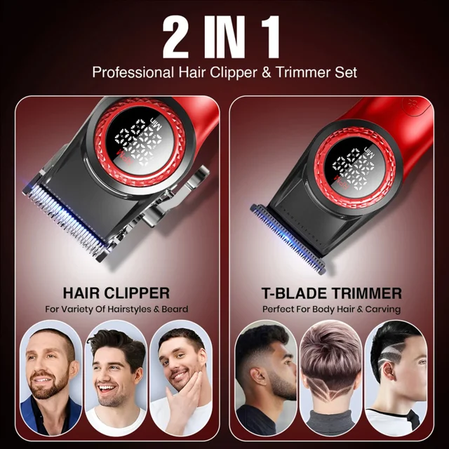 ماشین اصلاح موی سر و صورت شارژی وی جی ار مدل v-001 v--977 102058907