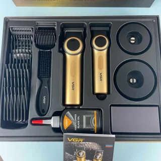 ماشین اصلاح موی سر و صورت شارژی وی جی ار مدل v-001 v--977 102058906