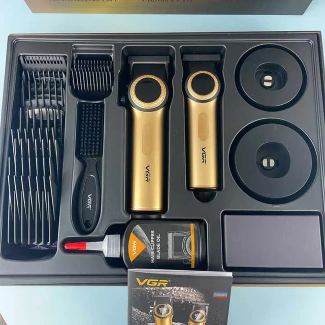 ماشین اصلاح موی سر و صورت شارژی وی جی ار مدل v-001 v--977 102058906
