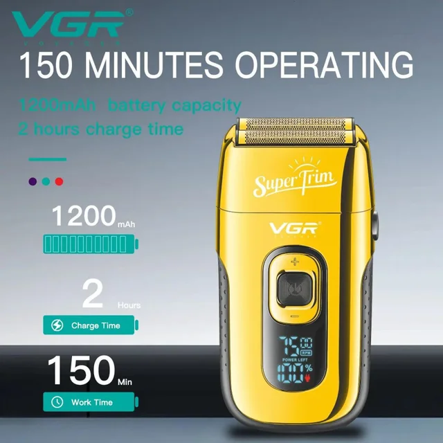 ماشین اصلاح موی سر و صورت وی جی ار مدل V-332 102059020