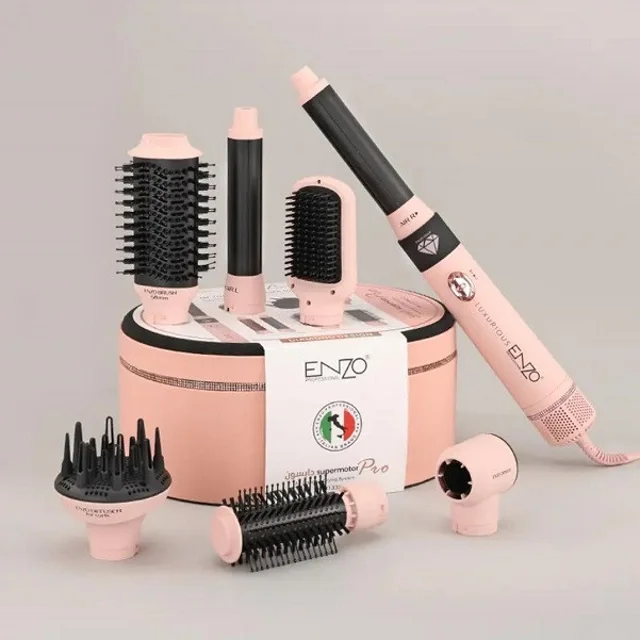 سشوار برس دار حالت دهنده 1500 وات انزو پروفیشینال مدل EN-4133 PRO 101822449