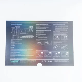 ست ماشین اصلاح موی سر و صورت وی جی ار مدل V-640 بسته 2 عددی 102058932