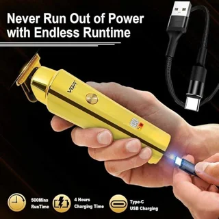 ماشین اصلاح موی سر و صورت وی جی آر مدل V-947 با تیغه استیل ضد زنگ، باتری لیتیوم یونی 2000  102059049