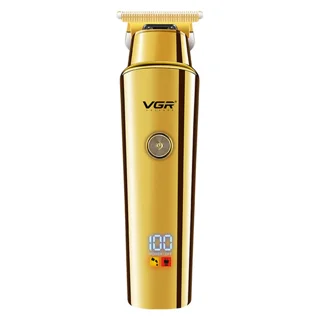 ماشین اصلاح موی سر و صورت وی جی آر مدل V-947 با تیغه استیل ضد زنگ، باتری لیتیوم یونی 2000 میلی‌آمپر،