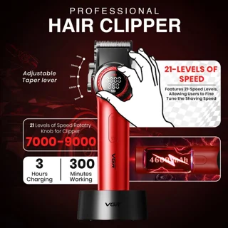 ماشین اصلاح موی سر و صورت شارژی وی جی ار مدل v-001 v--977 102058908